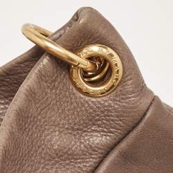 Pre Owned Marc by Marc Jacobs Beige Leather Classic Q Hillier Hobo