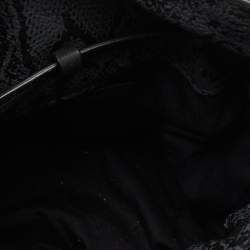 Pre Owned Marc by Marc Jacobs Tri Color Snakes Print Leather Bucket Bag