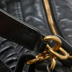 Marc by Marc Jacobs Metallic Grey Leather Hobo
