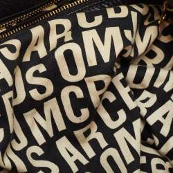 Pre Owned Marc by Marc Jacobs Black Leather Classic Q Hillier Hobo