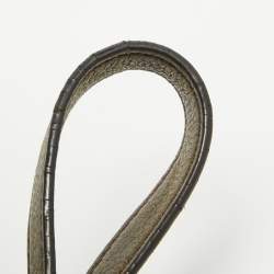 Pre Owned Marc by Marc Jacobs Olive Green Leather Classic Q Hillier Hobo