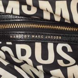 Pre Owned Marc by Marc Jacobs Black Leather Classic Q Natasha Shoulder Bag