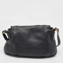 Pre Owned Marc by Marc Jacobs Black Leather Classic Q Natasha Shoulder Bag
