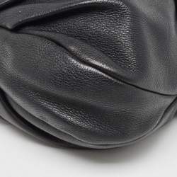 Pre Owned Marc by Marc Jacobs Black Leather Classic Q Natasha Shoulder Bag