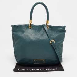 Marc by Marc Jacobs Green Leather Too Hot to Handle Tote