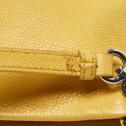 Marc by Marc Jacobs Yellow Leather Classic Q Percy Crossbody Bag