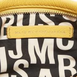 Marc by Marc Jacobs Yellow Leather Classic Q Percy Crossbody Bag