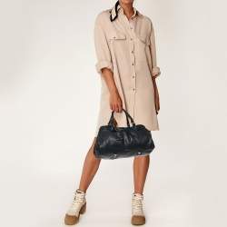 مملوكة مسبقًا Marc by Marc Jacobs Black Leather Classic Q Groovee Satchel