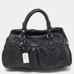 مملوكة مسبقًا Marc by Marc Jacobs Black Leather Classic Q Groovee Satchel