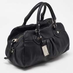 مملوكة مسبقًا Marc by Marc Jacobs Black Leather Classic Q Groovee Satchel