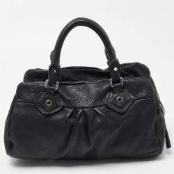 مملوكة مسبقًا Marc by Marc Jacobs Black Leather Classic Q Groovee Satchel