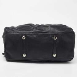 مملوكة مسبقًا Marc by Marc Jacobs Black Leather Classic Q Groovee Satchel