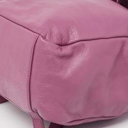 Marc by Marc Jacobs Purple Leather Backpack