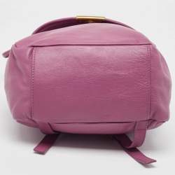 Marc by Marc Jacobs Purple Leather Backpack