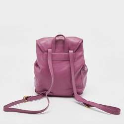Marc by Marc Jacobs Purple Leather Backpack