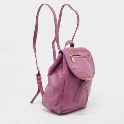 Marc by Marc Jacobs Purple Leather Backpack