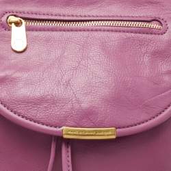 Marc by Marc Jacobs Purple Leather Backpack