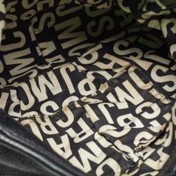 Pre Owned Marc by Marc Jacobs Black Pebbled Leather Classic Q Lil Ukita Bag