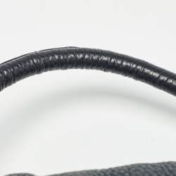 Pre Owned Marc by Marc Jacobs Black Pebbled Leather Classic Q Lil Ukita Bag