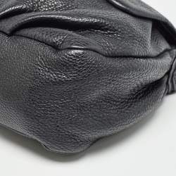 Pre Owned Marc by Marc Jacobs Black Pebbled Leather Classic Q Lil Ukita Bag