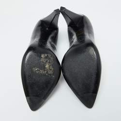 Marc by Marc Jacobs Black Leather Pumps Size 38