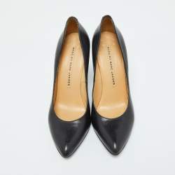 Marc by Marc Jacobs Black Leather Pumps Size 38