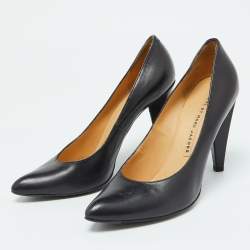 Marc by Marc Jacobs Black Leather Pumps Size 38