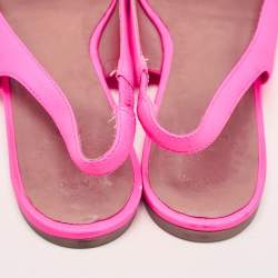 Marc by Marc Jacobs Pink Leather Mouse Slingback Flats Size 37