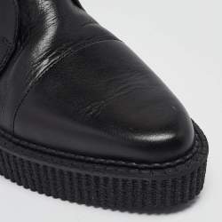 مملوكة مسبقًا Marc by Marc Jacobs Black Leather Knee Length Boots Size 39