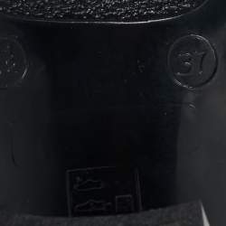 Pre Owned Marc by Marc Jacobs Black Rubber Rain Boots Size 37