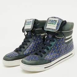 Marc by Marc Jacobs Multicolor Leather High Top Sneakers Size 40