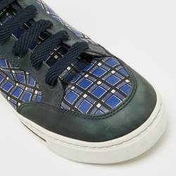 Marc by Marc Jacobs Multicolor Leather High Top Sneakers Size 40