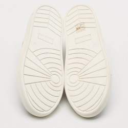 Marc by Marc Jacobs Black Leather Slip On Sneakers Size 38