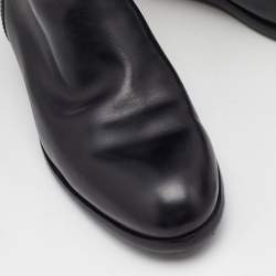 Pre Owned بوت مارك باي مارك جاكوبس جلد أسود بطول الركبة مقاس 37