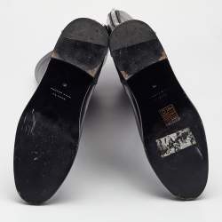 Pre Owned بوت مارك باي مارك جاكوبس جلد أسود بطول الركبة مقاس 37