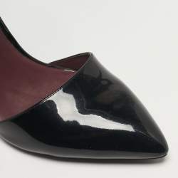 Pre Owned حذاء كعب عالي مارك باي مارك جاكوبس سير كاحل جلد أسود مقاس 39