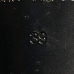 Pre Owned حذاء كعب عالي مارك باي مارك جاكوبس سير كاحل جلد أسود مقاس 39