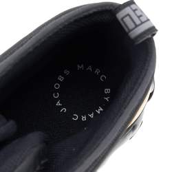 Pre Owned حذاء رياضي مارك باي مارك جاكبس نينجا شبك وجلد أسود مقاس 39