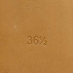 Pre Owned Marc by Marc Jacobs Red Leather Ballet Flats Size 36.5