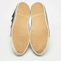 Pre Owned Marc by Marc Jacobs Black Suede Studded High Top Sneakers Size 38