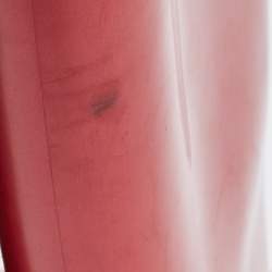 مملوكة مسبقًا Marc by Marc Jacobs Red Rubber Block Heel Knee Length Boots Size 37