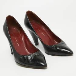 Marc by Marc Jacobs Black Patent Leather Pumps Size 38