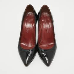 Marc by Marc Jacobs Black Patent Leather Pumps Size 38