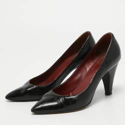 Marc by Marc Jacobs Black Patent Leather Pumps Size 38