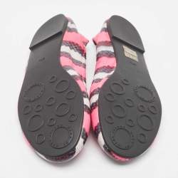 Marc by Marc Jacobs Tricolor Embossed Python Ballet Flats Size 37.5
