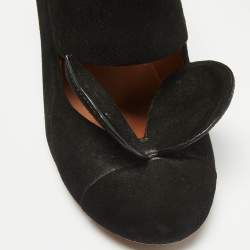 Marc by Marc Jacobs Black Suede Pumps Size 38.5