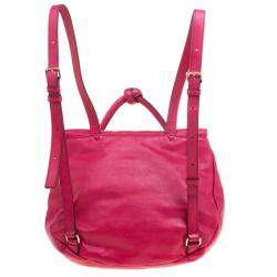 Marc by Marc Jacobs Pink Leather Marchive Backpack