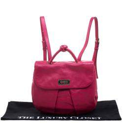 Marc by Marc Jacobs Pink Leather Marchive Backpack