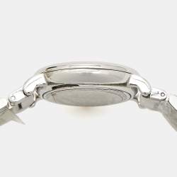 Pre Owned Marc By Marc Jacobs White Two-Tone Stainless Steel Roxy MJ3553 Women's Wristwatch 28 mm