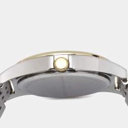 Marc By Marc Jacobs Silver Two Tone Stainless Steel Slim MBM3319 Women's Wristwatch 36 mm